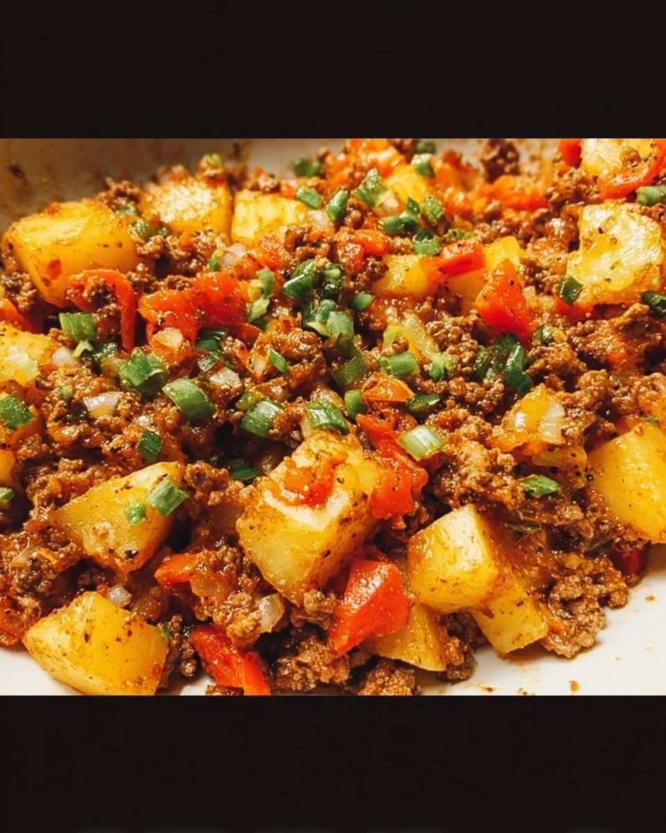 Mexican Ground Beef & Potatoes