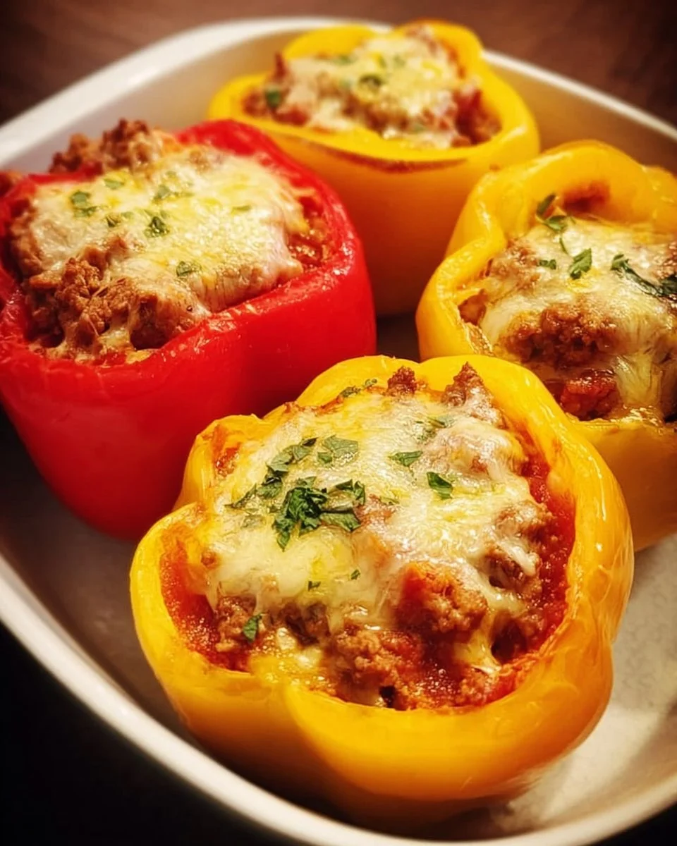 Mouthwatering Ground Beef Stuffed Bell Peppers