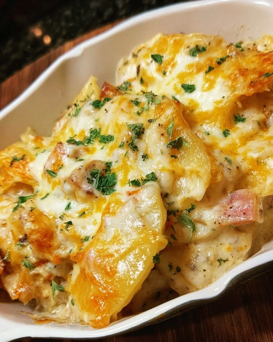 One Pot Perogie Casserole