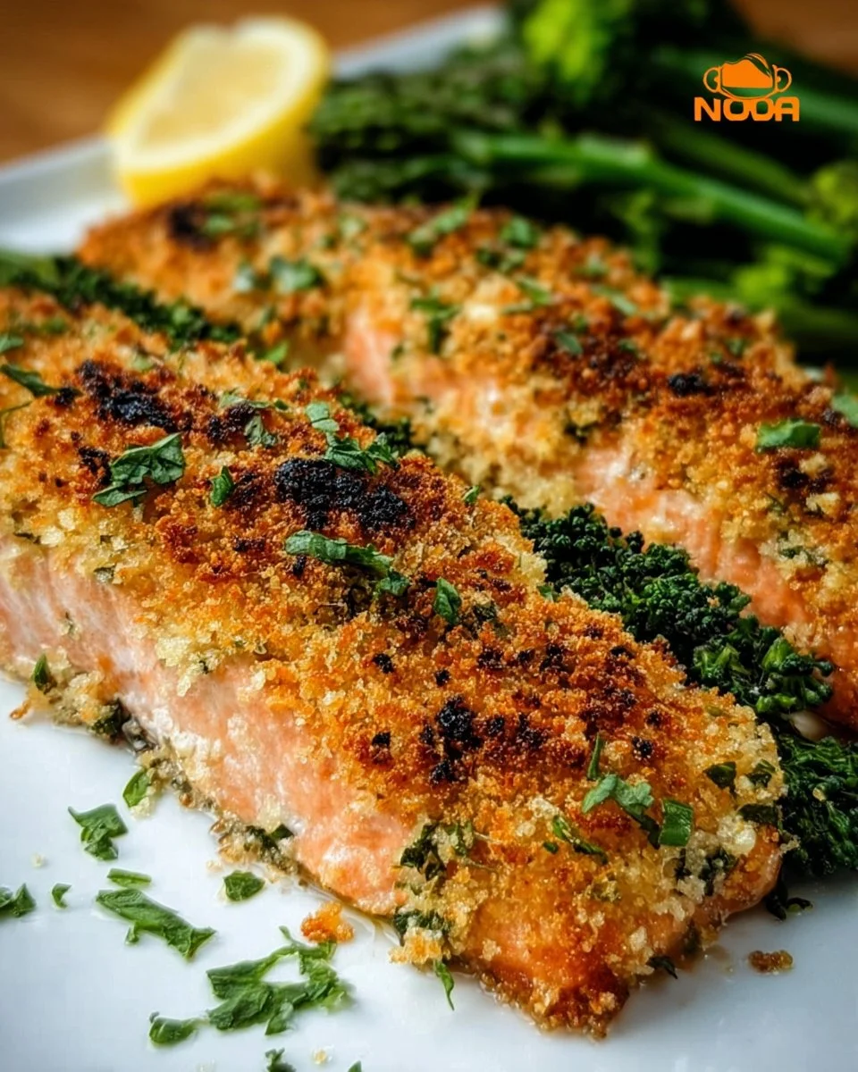 Panko Crusted Salmon