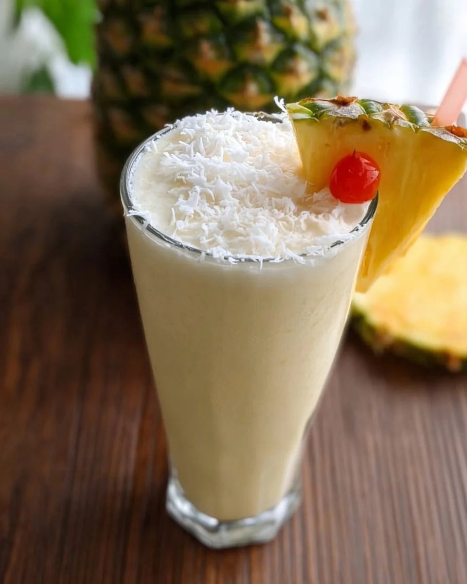 Pineapple Coconut Milkshake