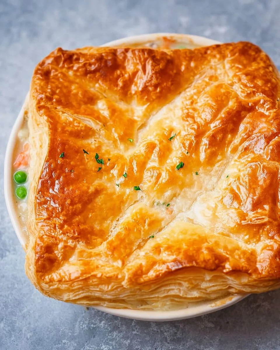 Puff Pastry Chicken Pot Pie