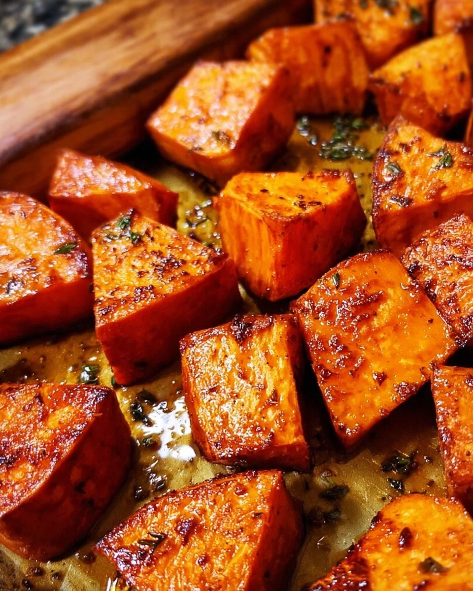Roasted Sweet Potatoes