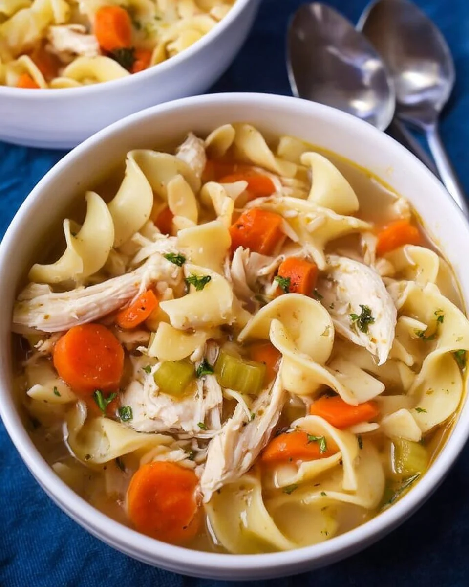 Rotisserie Chicken Noodle Soup