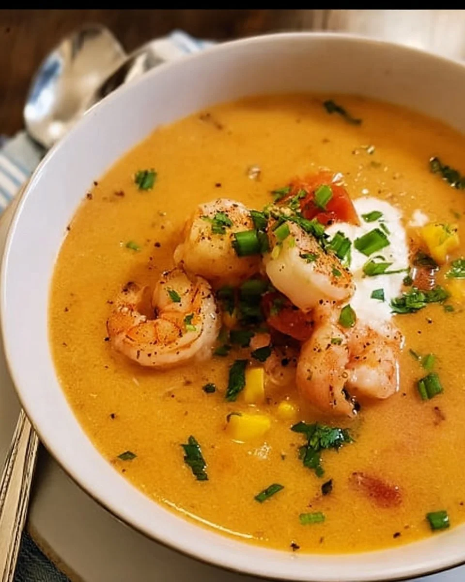 Shrimp Bisque with Cream