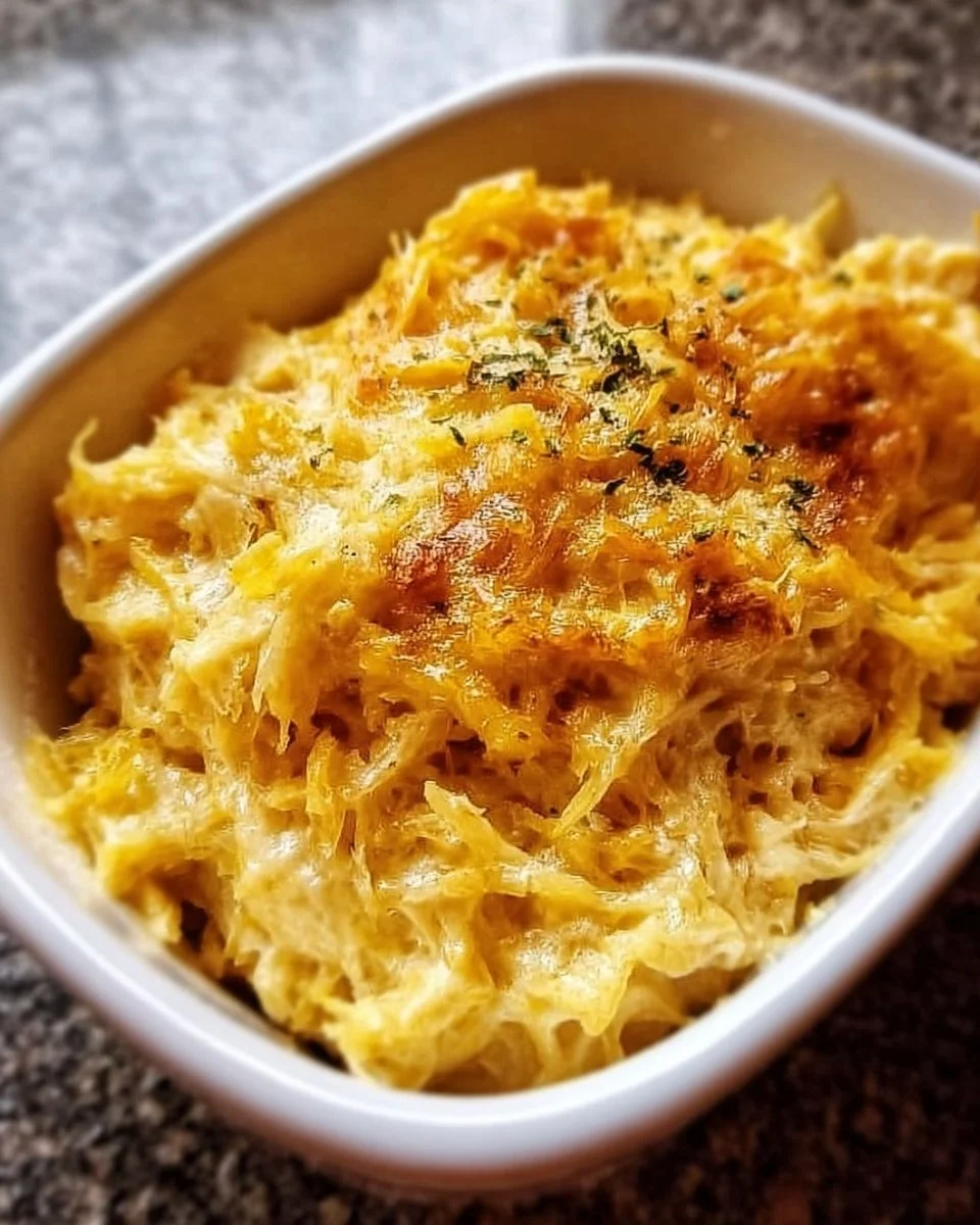 Spaghetti Squash Mac And Cheese