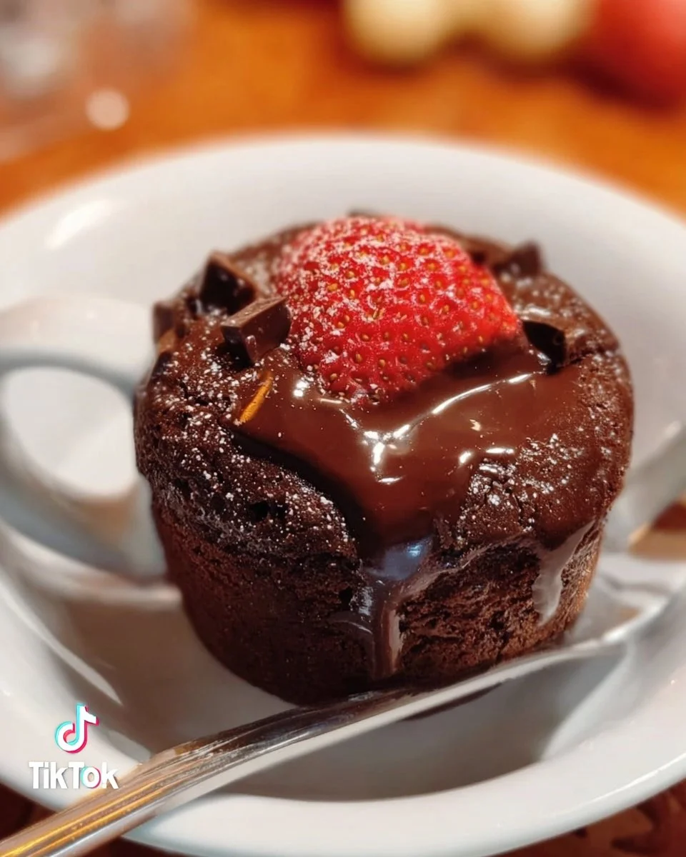 3 Ingredient Chocolate Mug Cake
