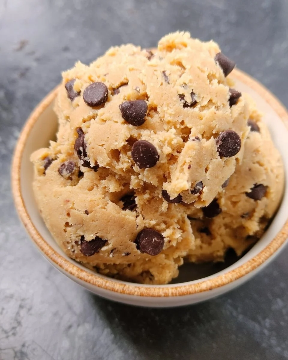 3 Ingredient Protein Cookie Dough