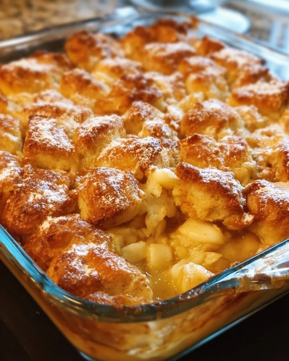Apple Bubble Up Casserole