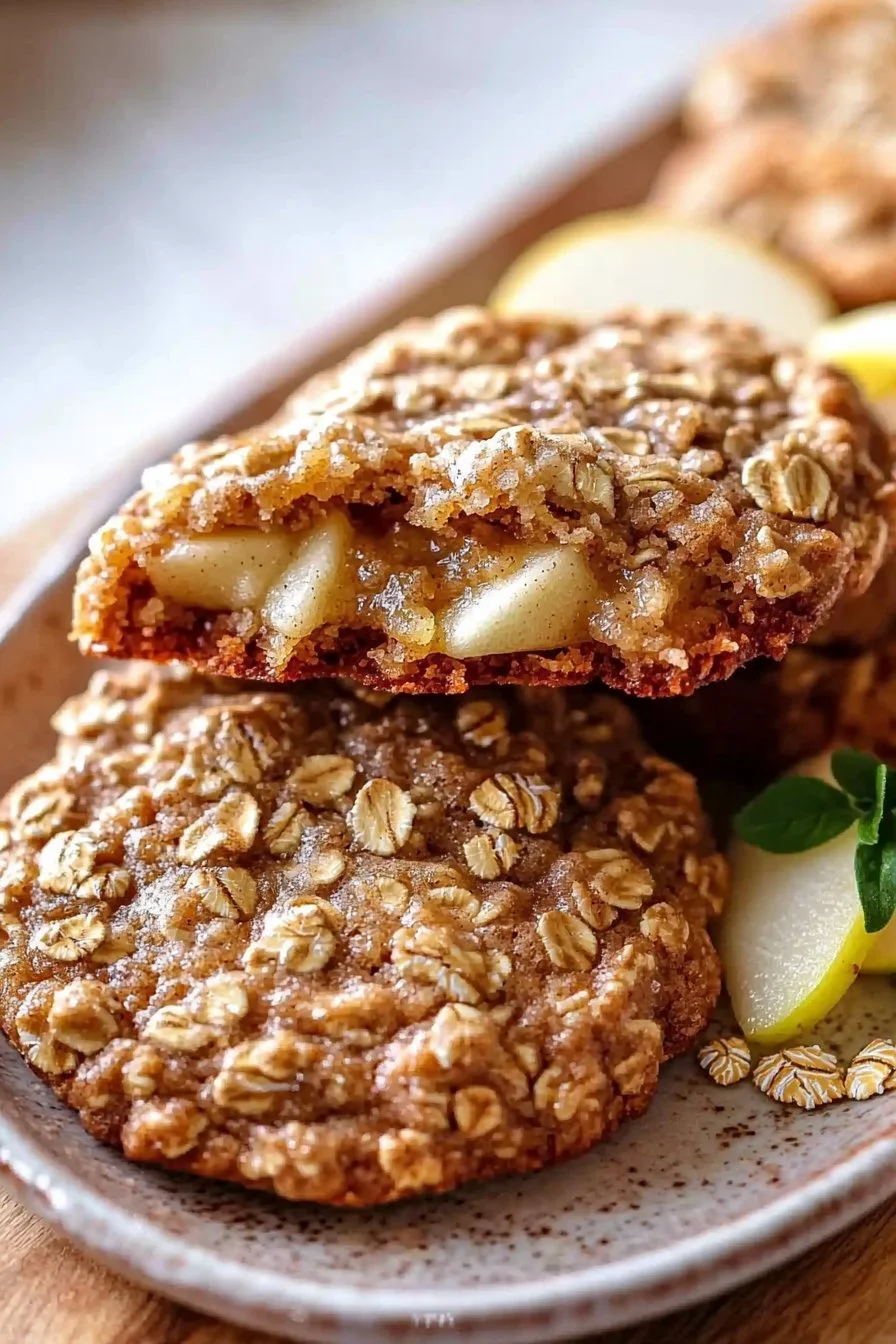 Apple Oatmeal Cookies