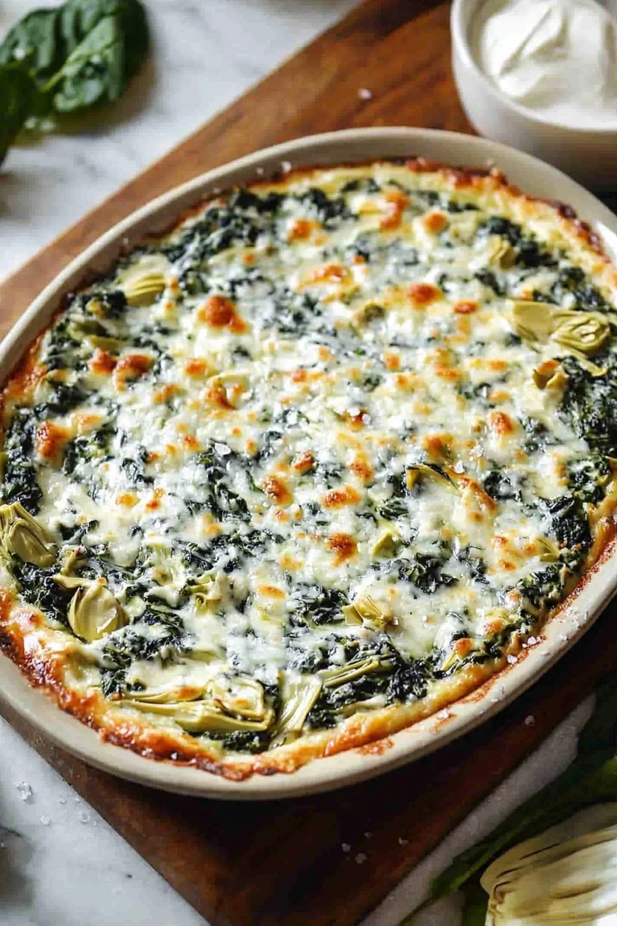 Baked Spinach Artichoke Dip