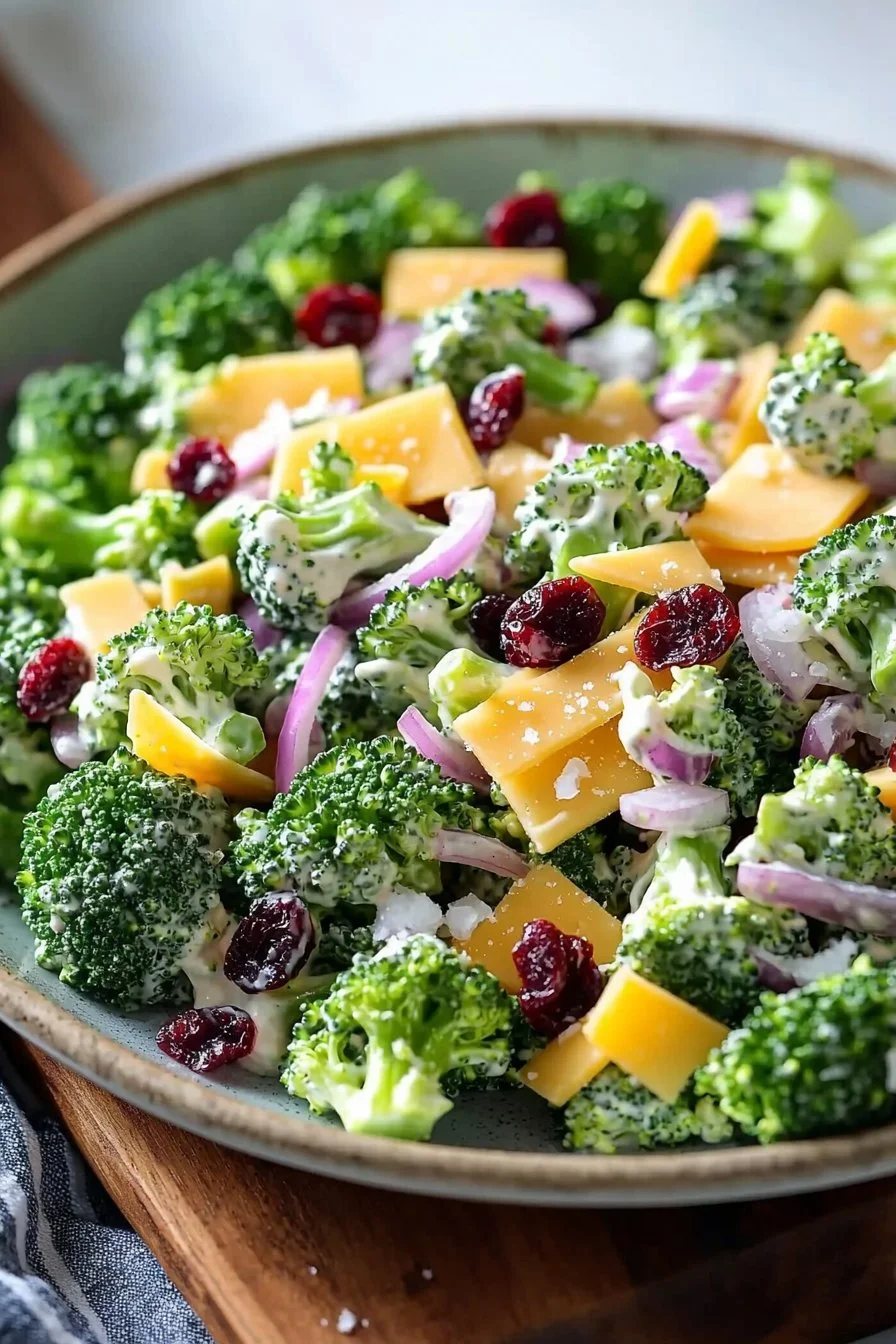 Best Amish Broccoli Salad