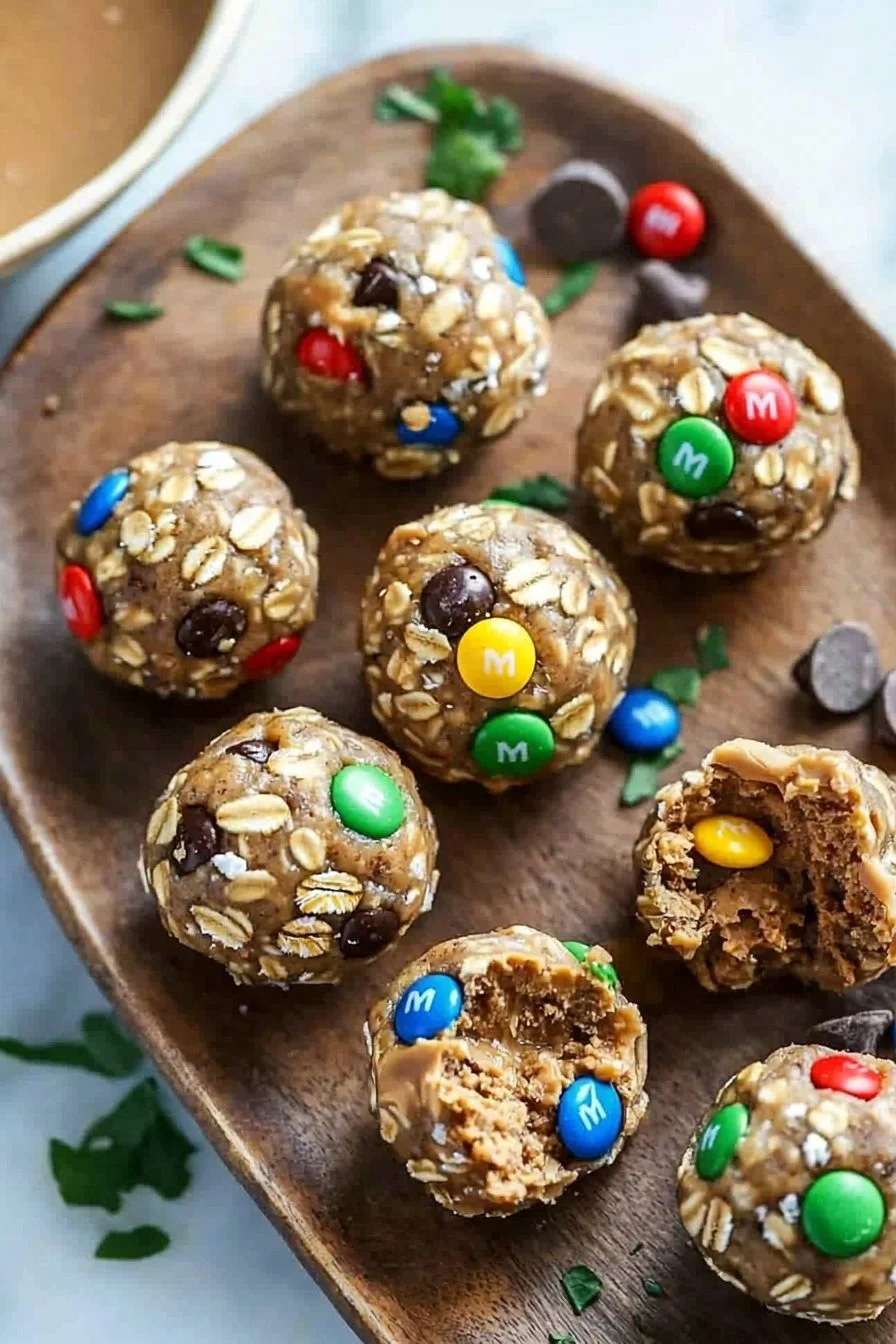 Best Monster Cookie Protein Balls