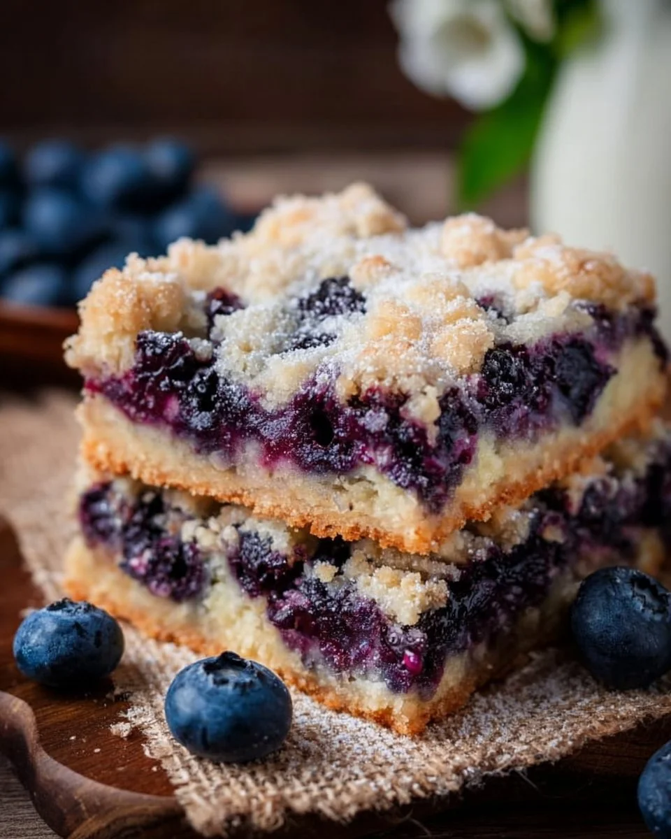 Blueberry Pie Bars
