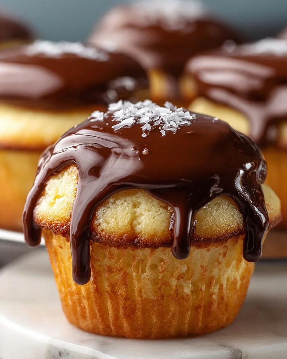 Boston Cream Cupcakes
