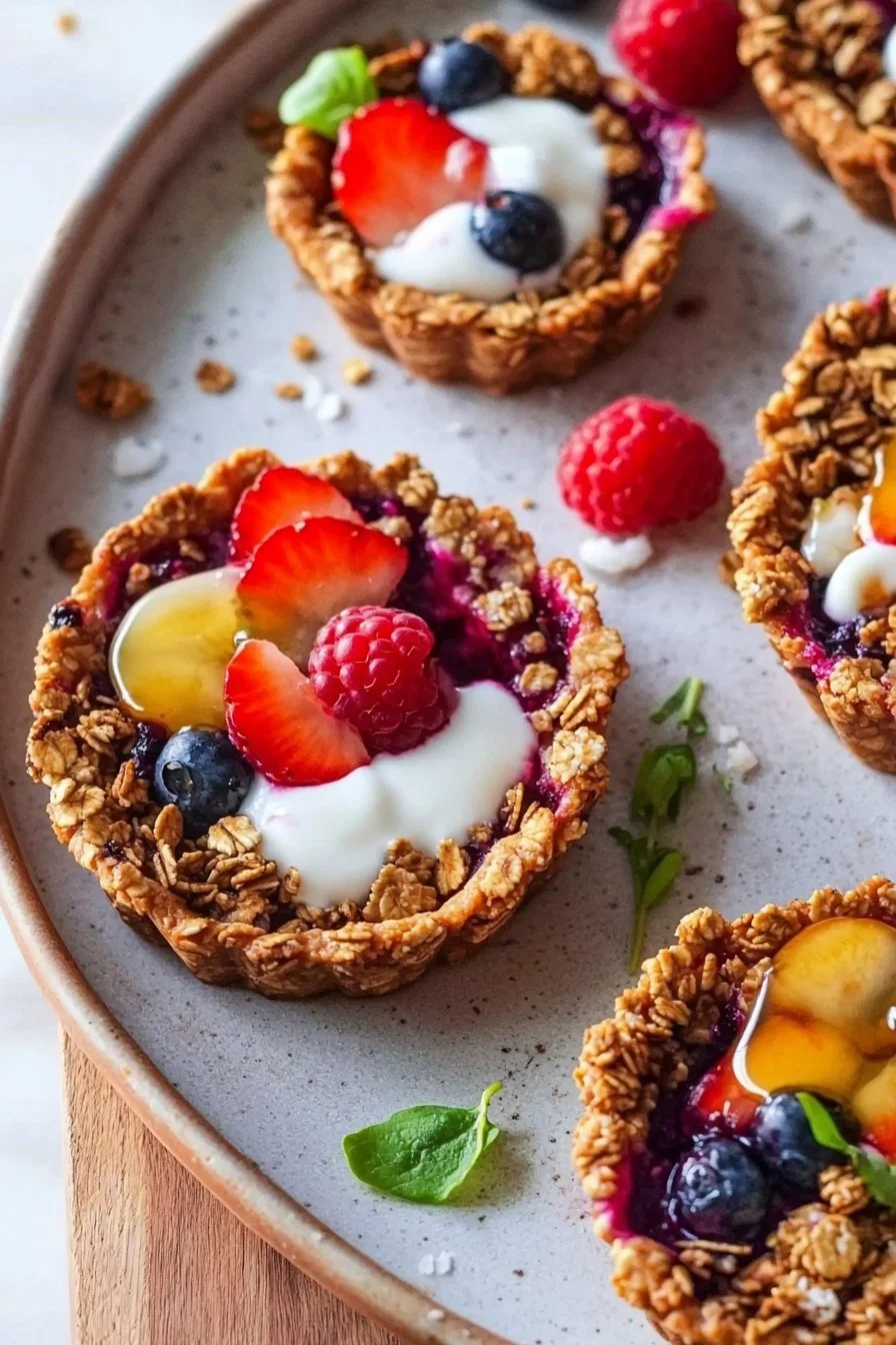 Breakfast Granola Tarts