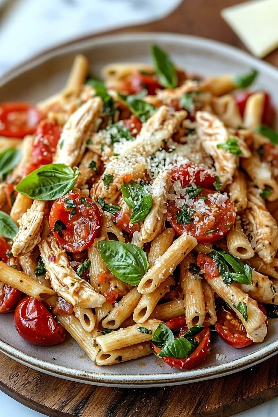 Bruschetta Chicken Pasta