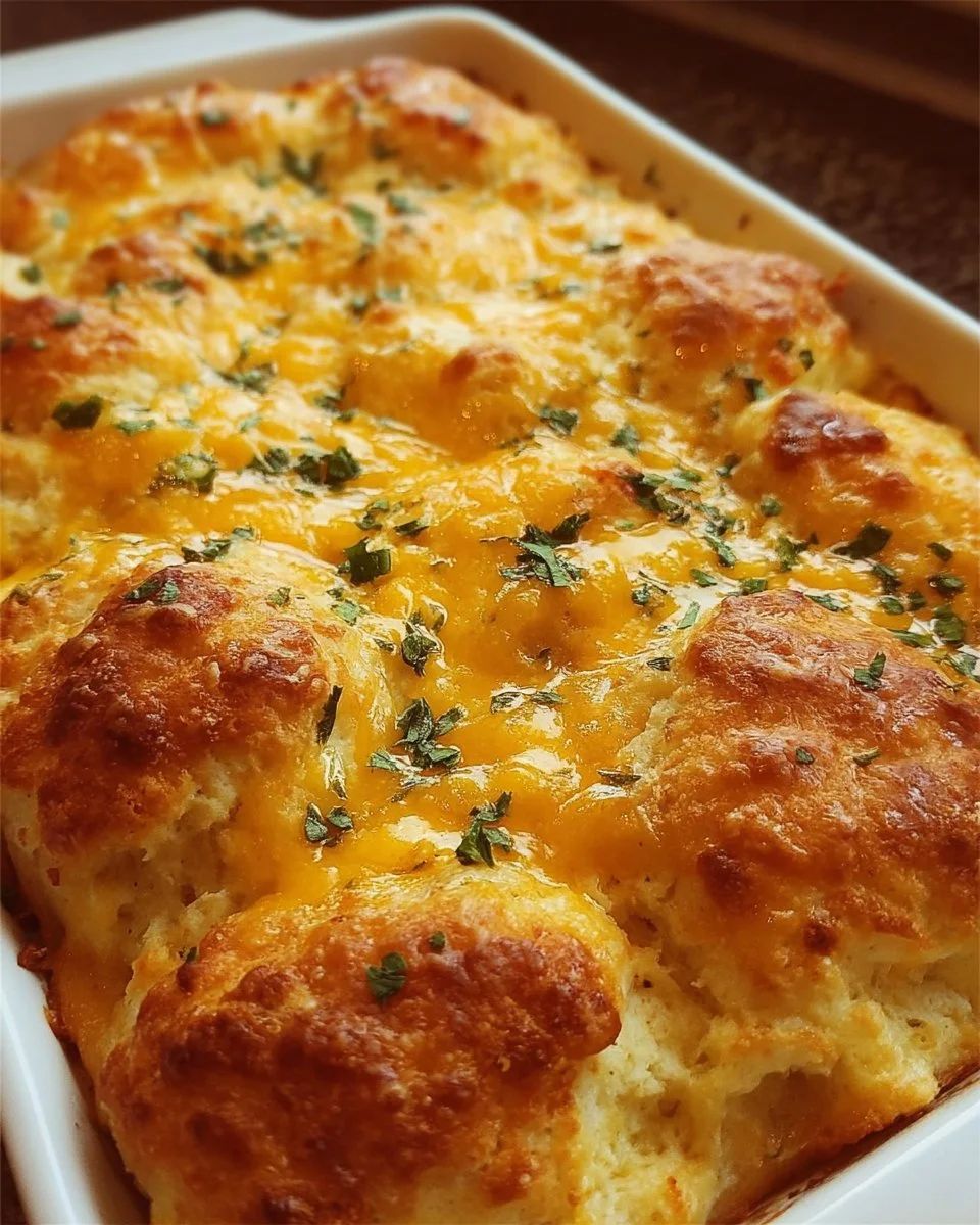 Cheddar Bay Biscuit Casserole