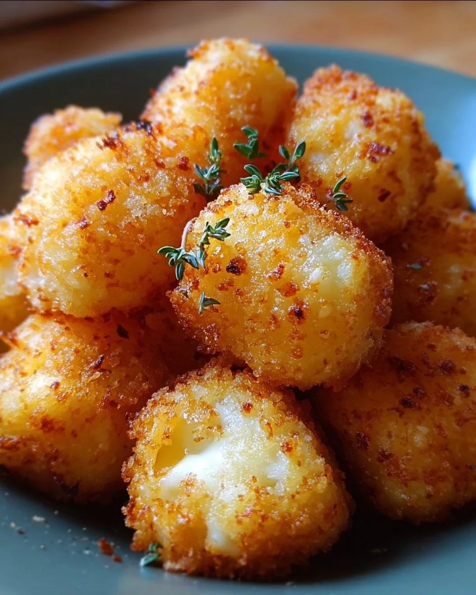 Cheesy Parmesan Mozzarella Bites
