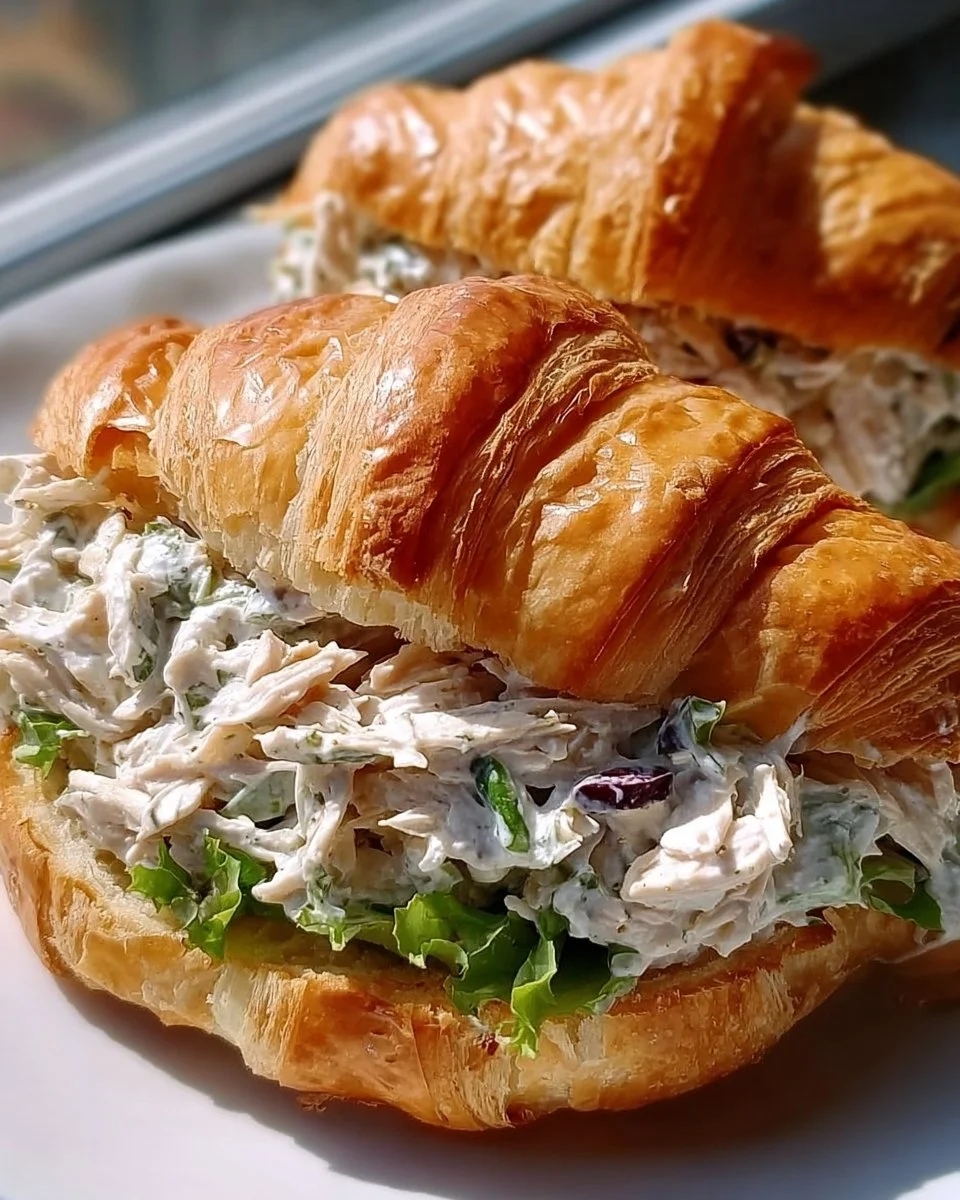 Chicken Salad Croissant Sandwich