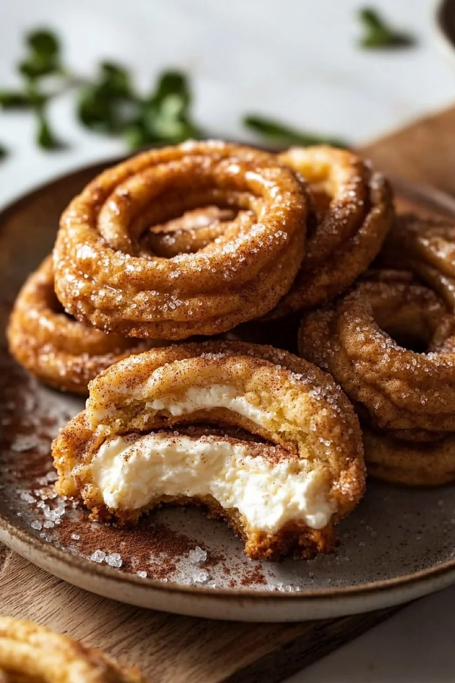 Churro Cheesecake Cookies