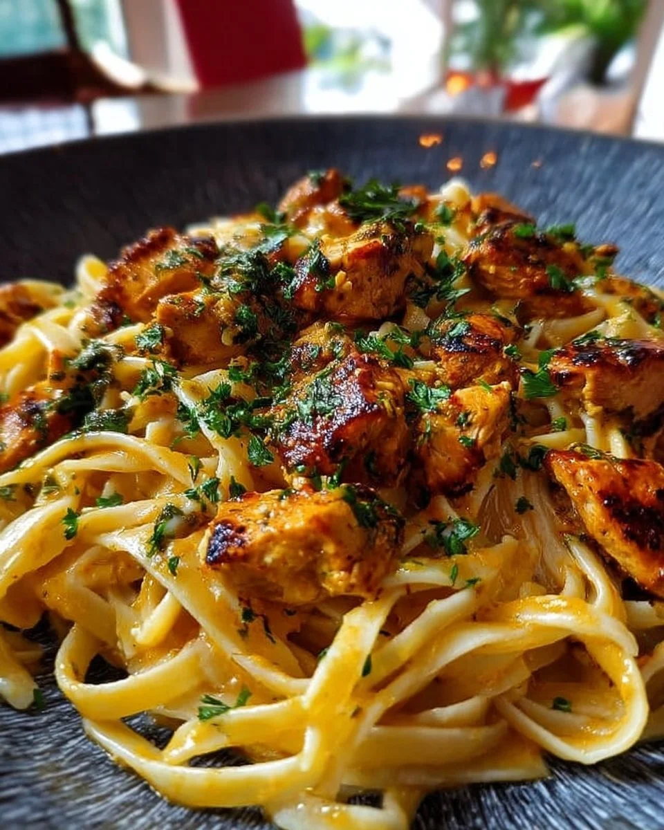 Cowboy Butter Chicken Linguine