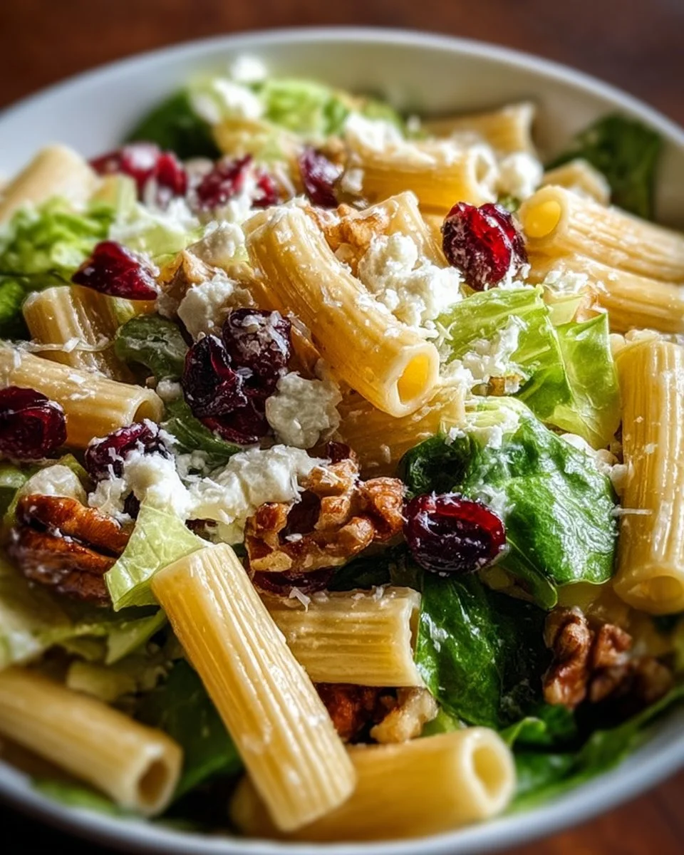 Cranberry Rigatoni Salad