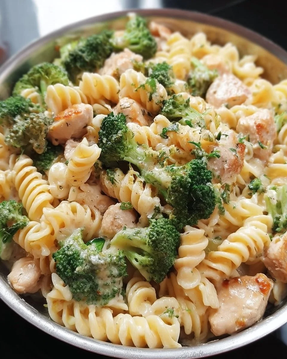Creamy Chicken Broccoli Pasta