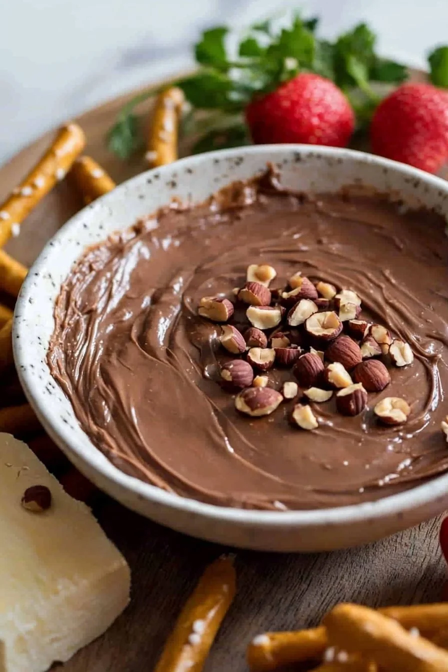 Creamy Chocolate Hazelnut Dip