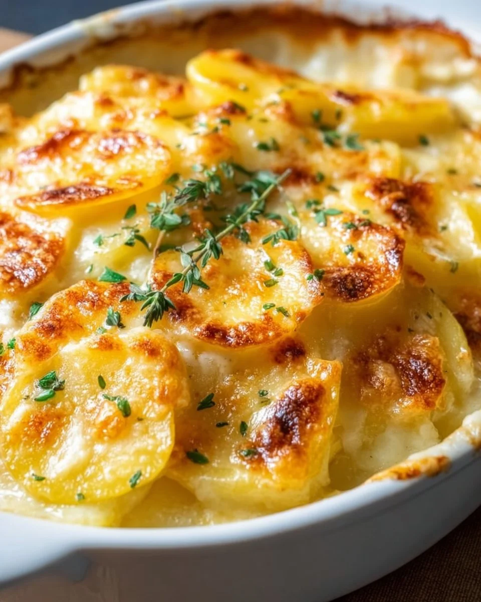 Creamy Homemade Scalloped Potatoes
