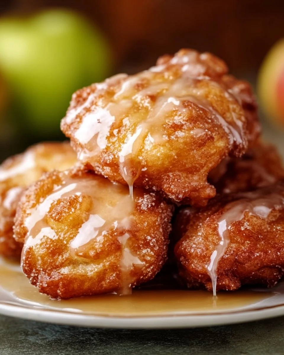 Easy Baked Apple Fritters