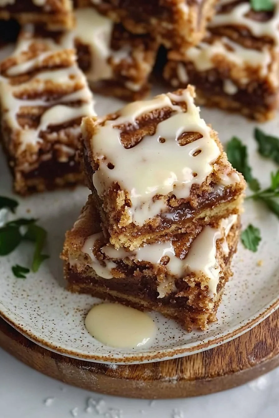 Easy Cinnamon Roll Bars