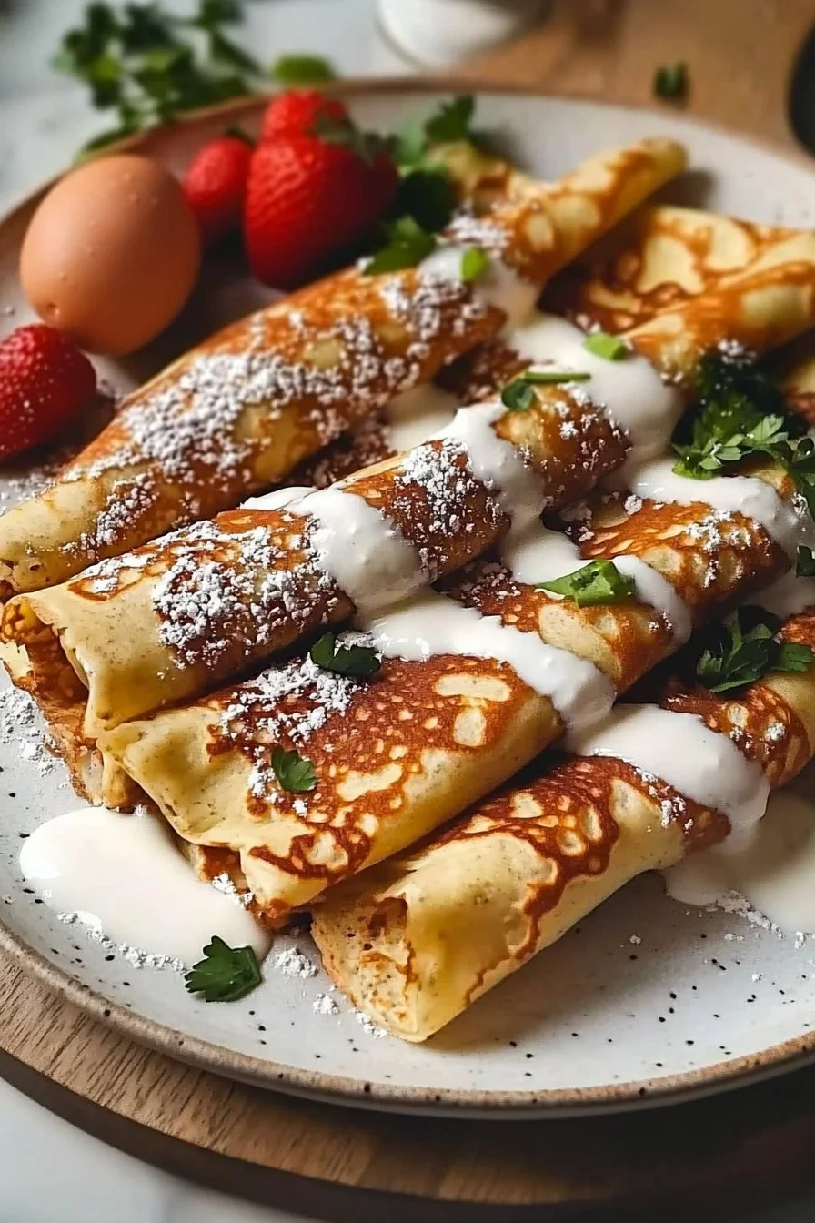 Easy Healthy Protein Crepes for Breakfast