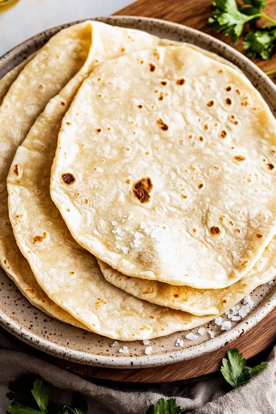 Easy Homemade Flour Tortillas