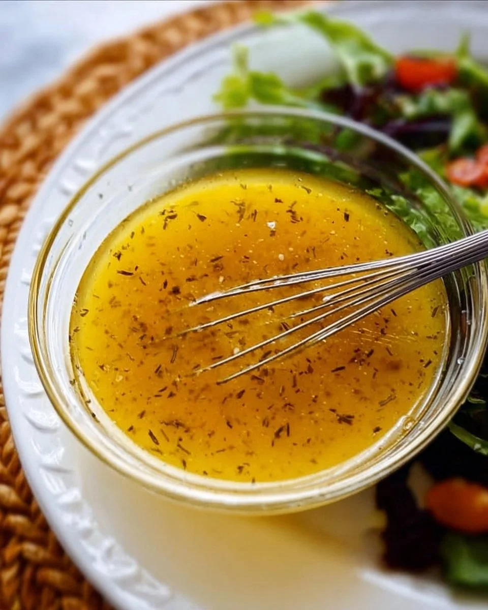 Easy Lemon Vinaigrette Dressing for Healthy Salads