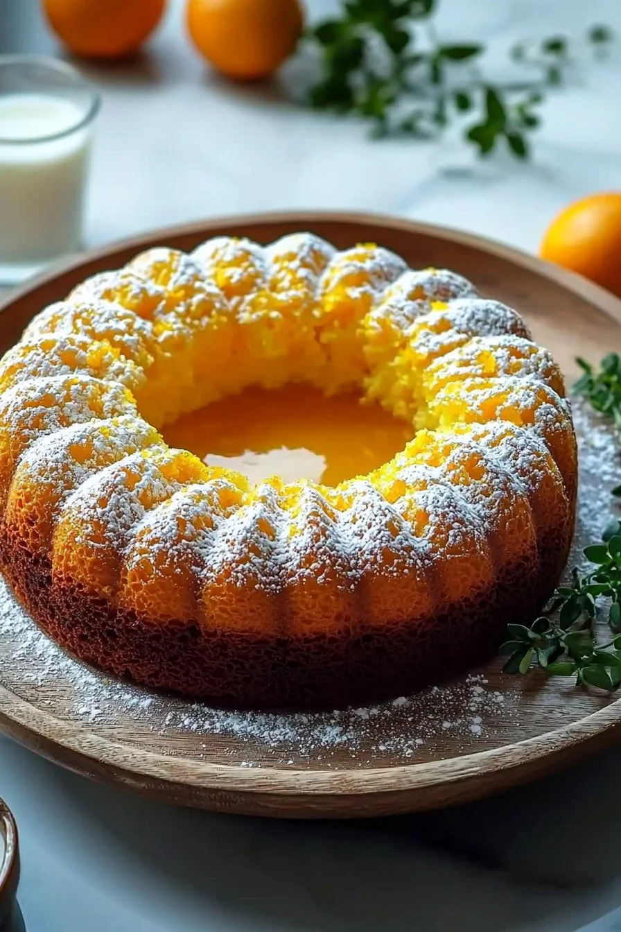 Easy Moist Orange Cake