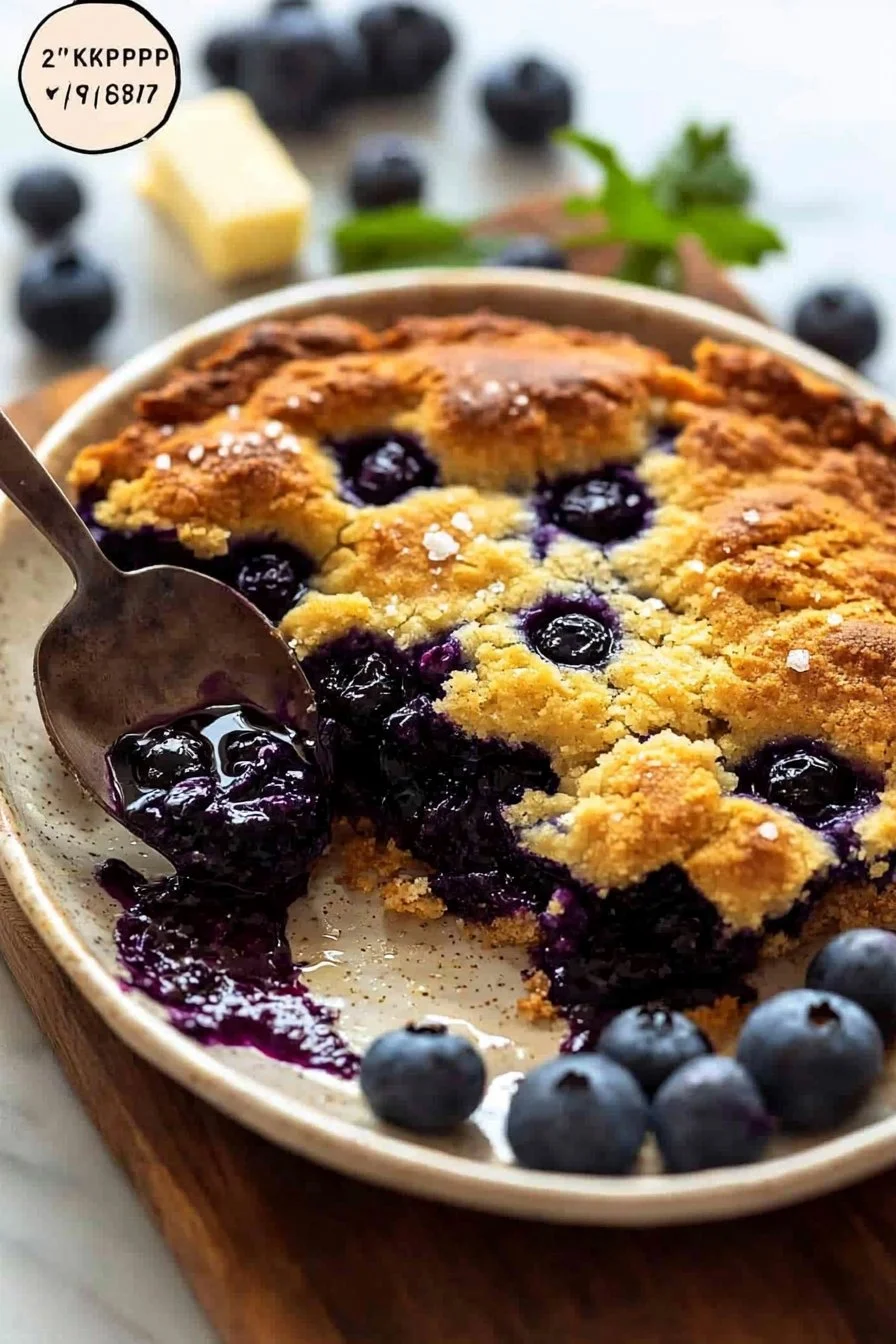Easy Southern Blueberry Cobbler