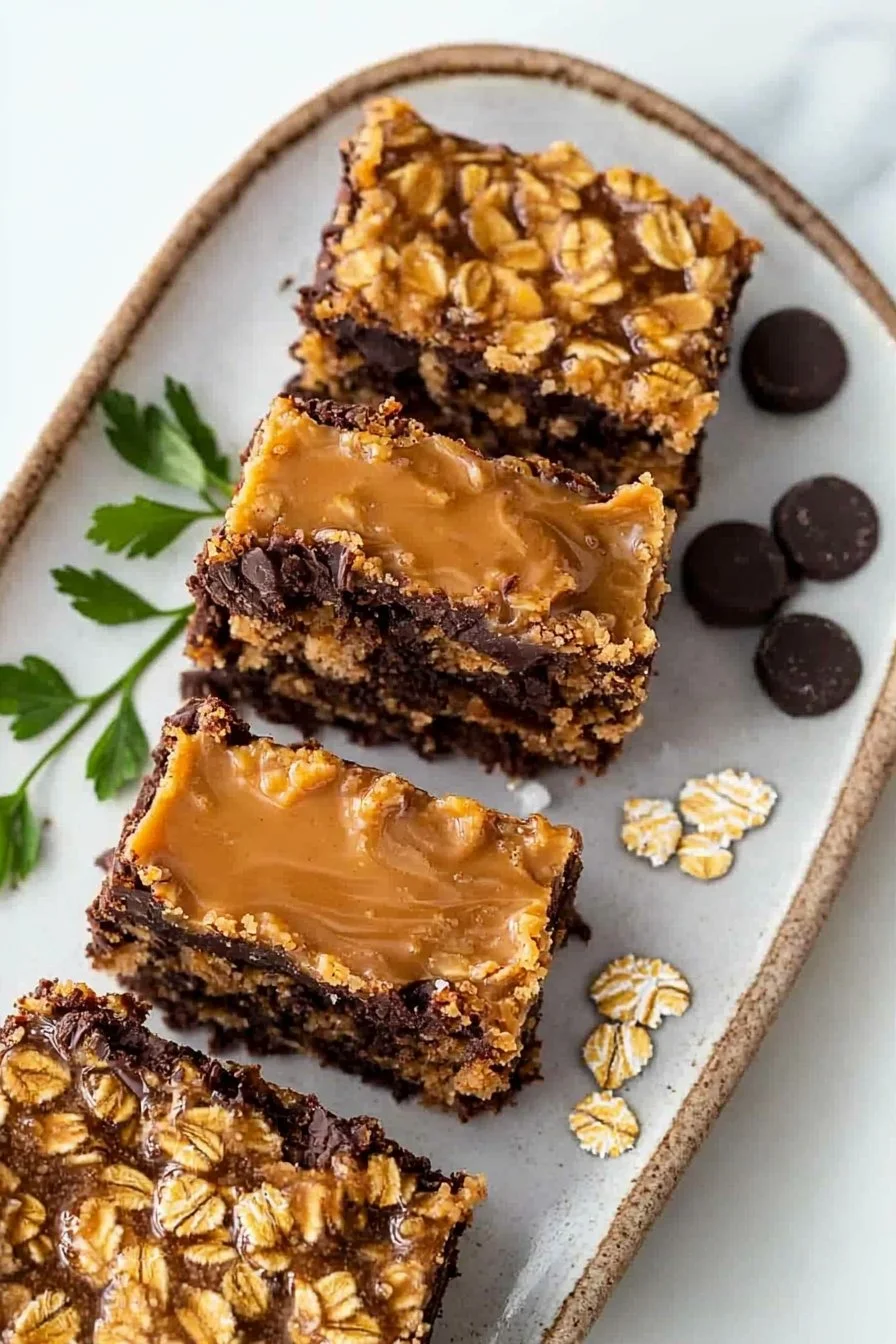 Easy Vegan Peanut Butter Toffee Bars