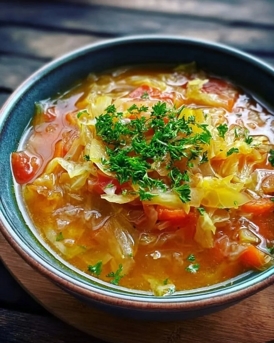 Effortless Cabbage Fat Burning Soup