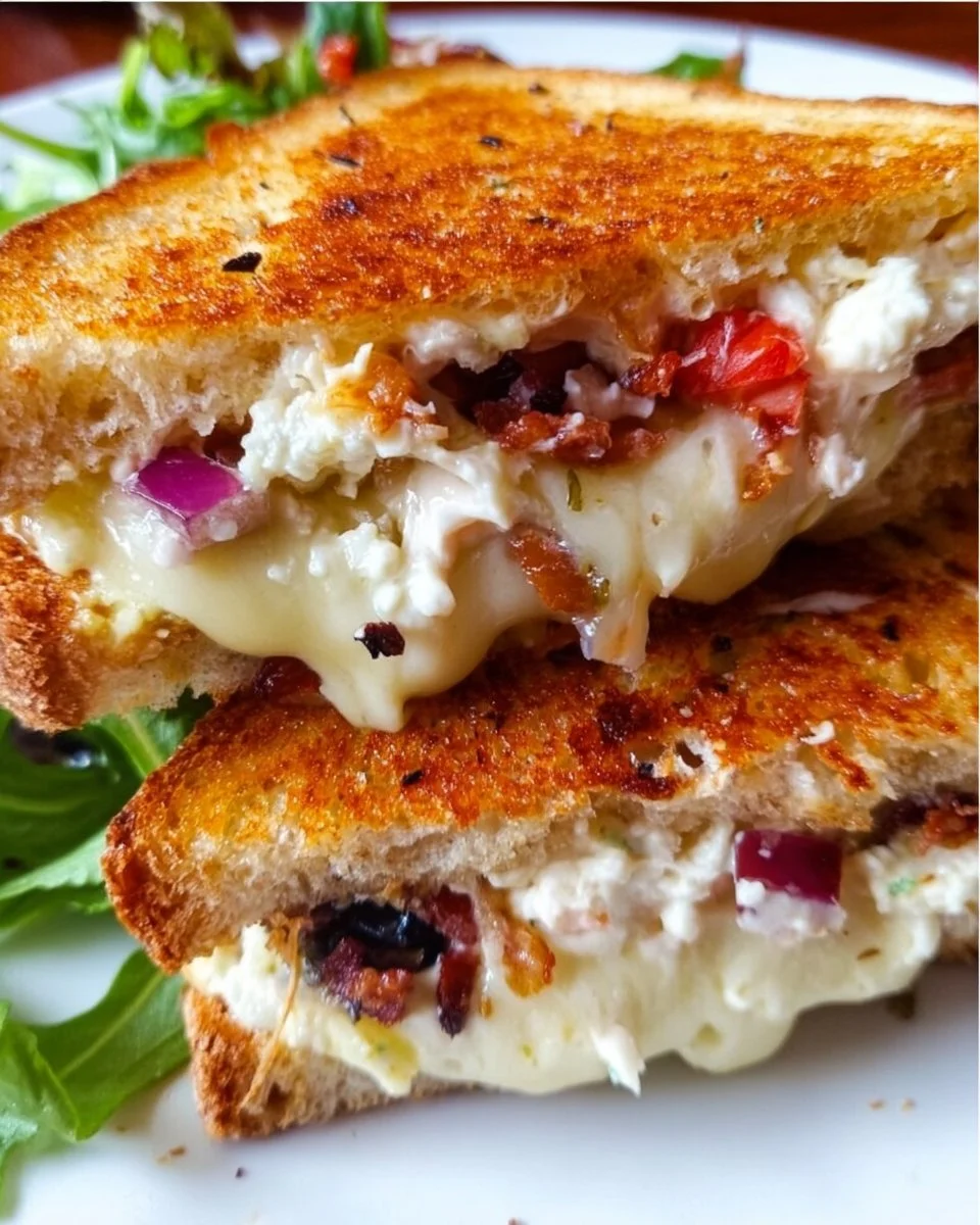 Greek Grilled Cheese