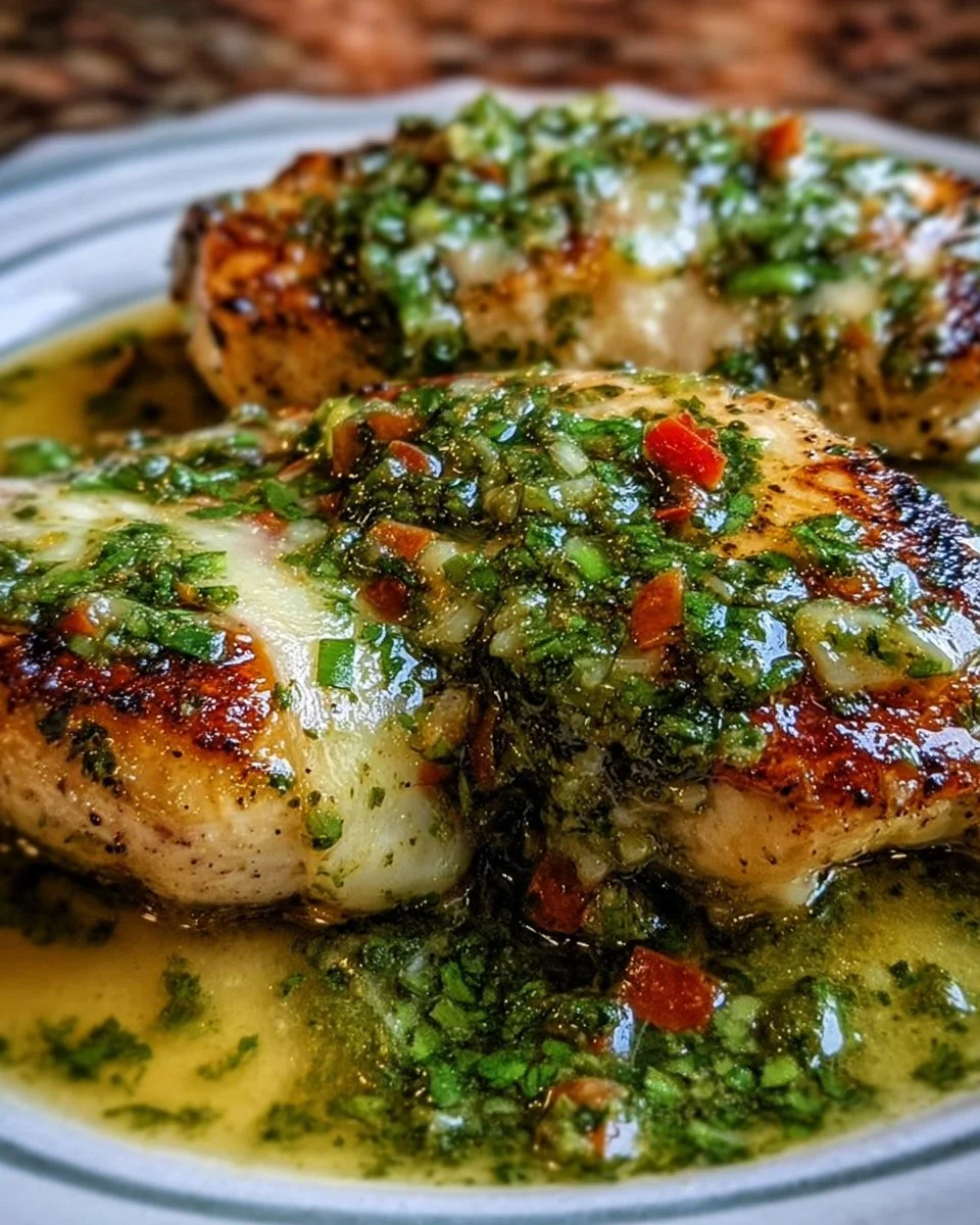 Grilled Salsa Verde Pepper Jack Chicken