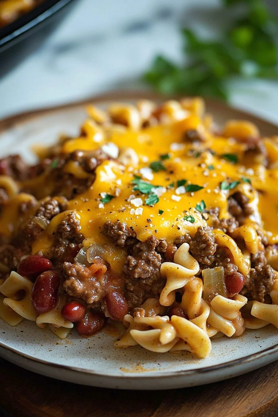 Hamburger Supreme Casserole