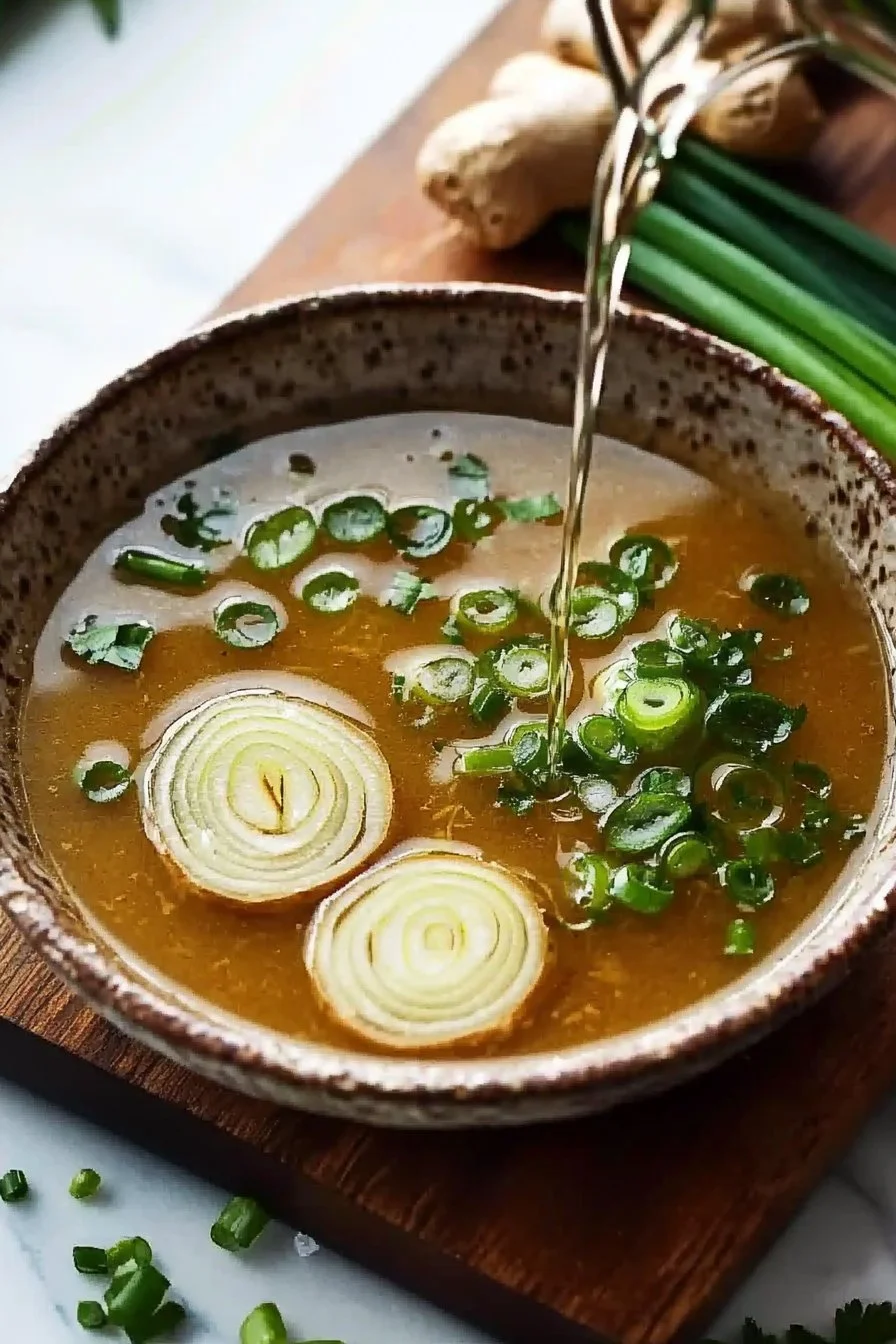 Healing Ginger Garlic Broth