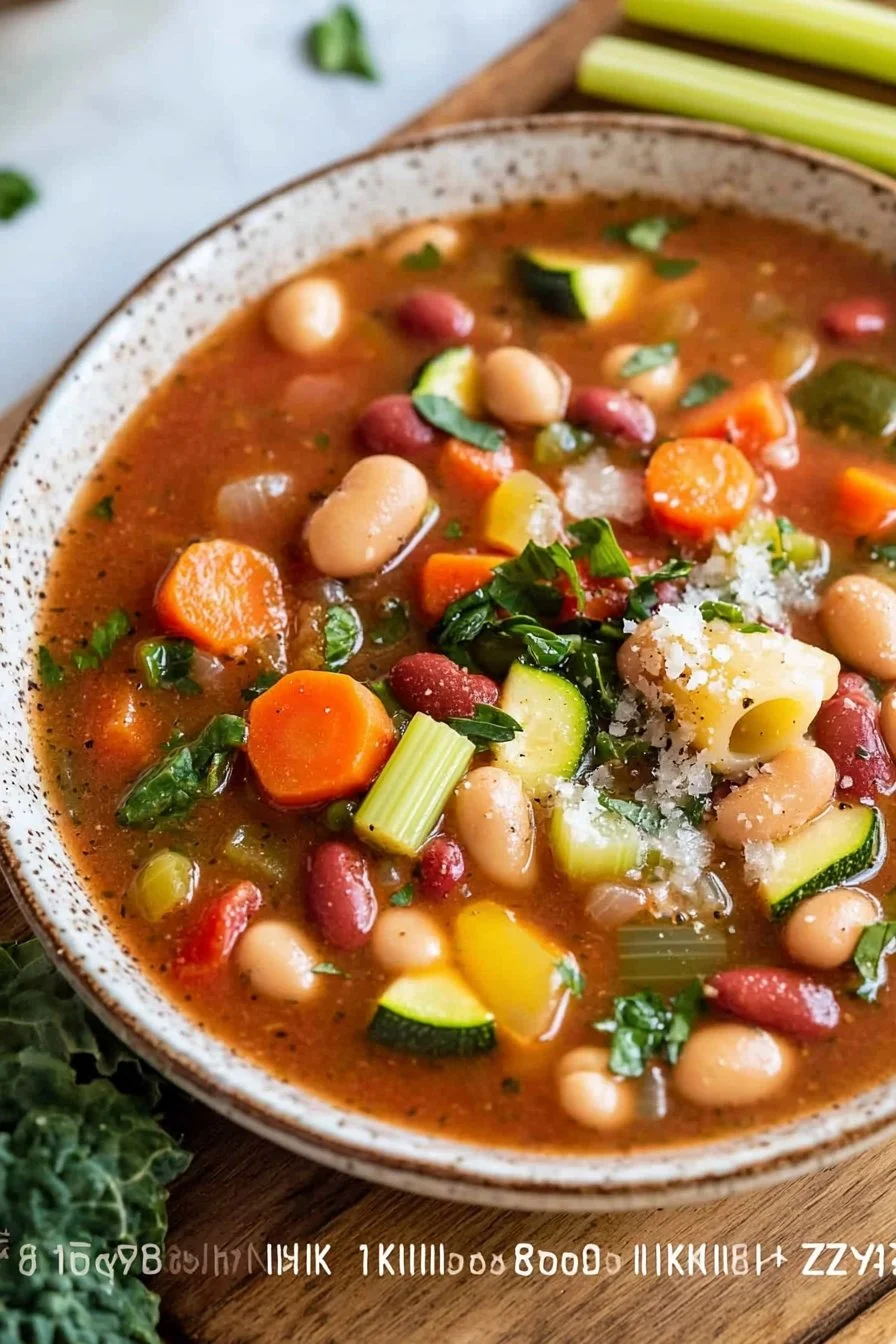 Hearty Slow Cooker Minestrone