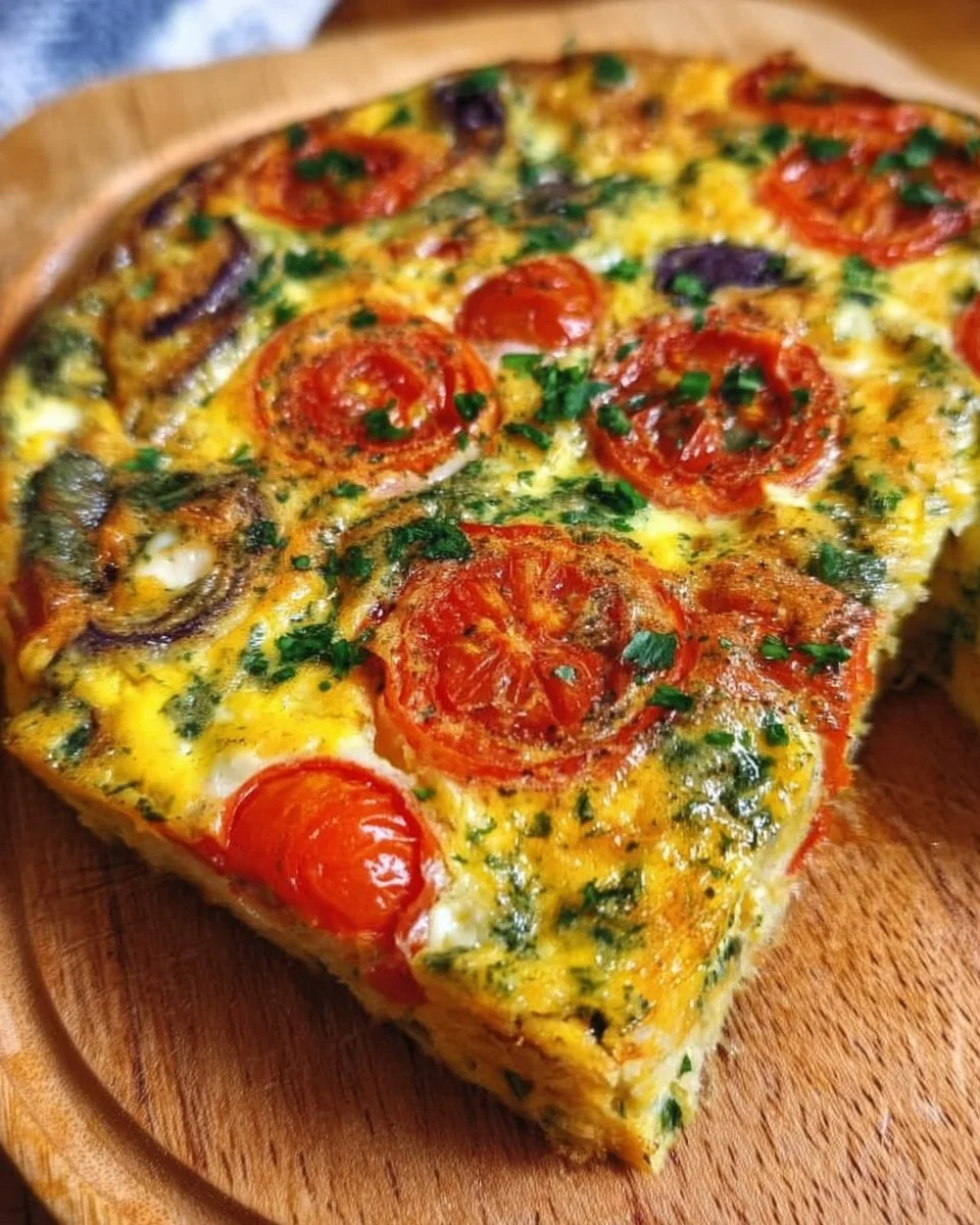 High Protein Egg Breakfast Bake