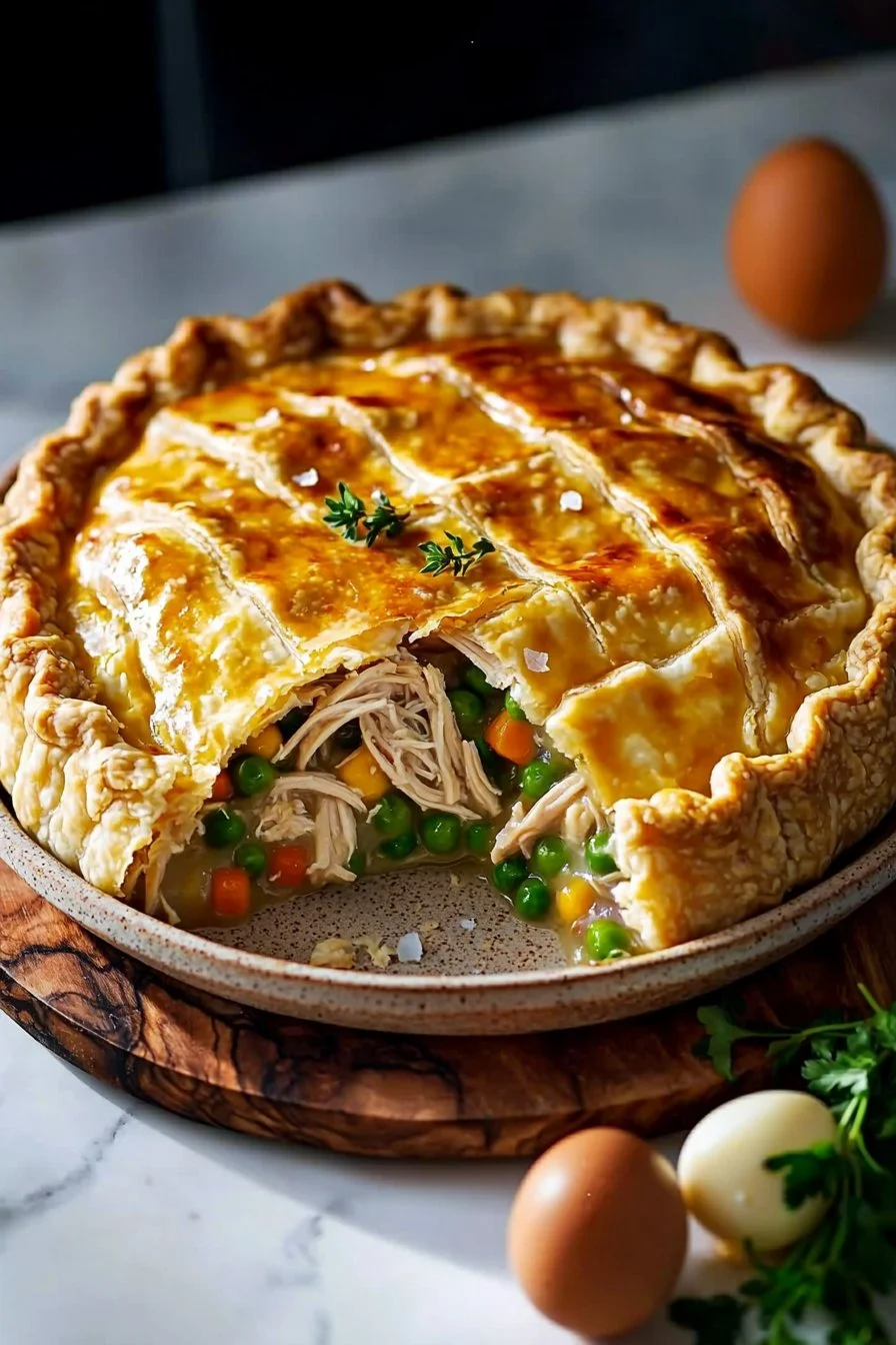 Homemade Chicken Pie