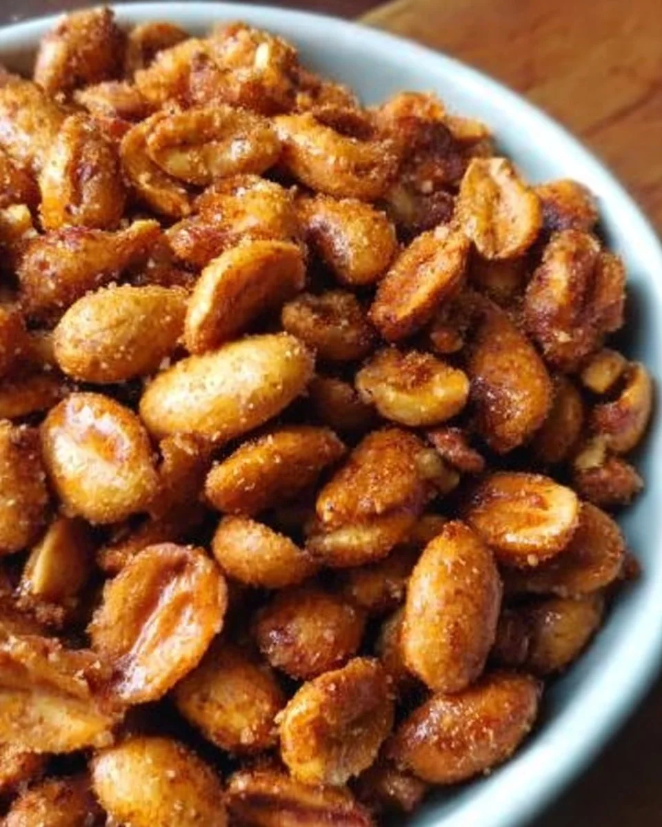 Homemade Honey Roasted Peanuts