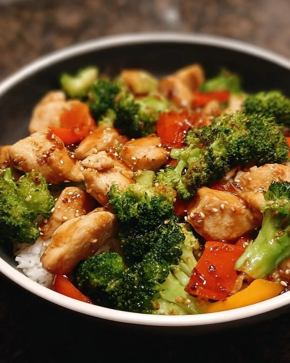 Honey Garlic Chicken Stir Fry