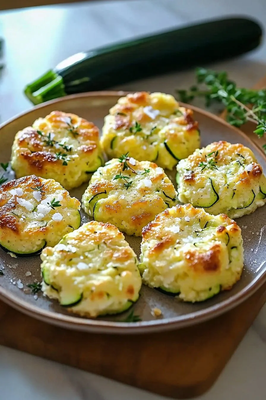 Light and Fluffy Zucchini Clouds