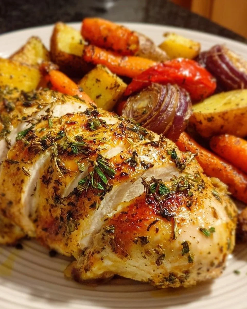 Mediterranean Herb Roasted Chicken